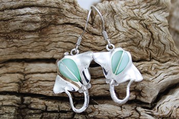 Manta ray Earrings