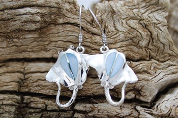 Manta ray Earrings