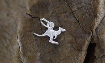 Stg Sil Kangaroo charm