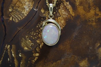 Solid Opal Pendant