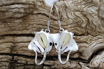 Manta ray Earrings