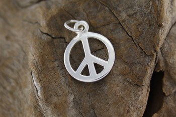 Stg Sil Peace charm