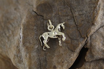 9ct yg Horse charm