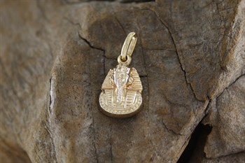 9ct yg Tutankhamun charm