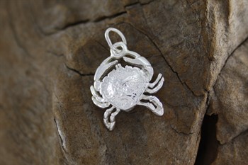 Stg Sil Crab charm