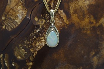 Solid Opal Pendant