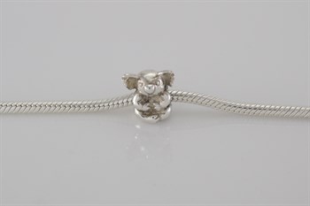 Sterling Silver koala bead