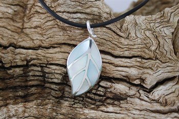 gum leaf pendant