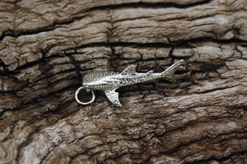 9ct wg Whaleshark Charm