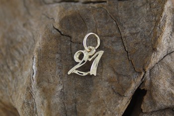 9ct yg 21 charm