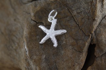 Stg Sil Starfish charm