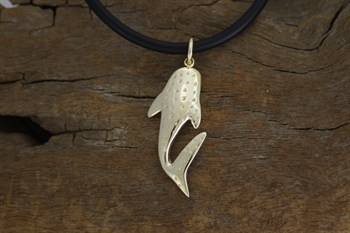 9ct yg Small Whaleshark Pendant