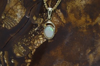 Solid Opal Pendant