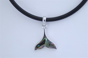 Small Whale Tail Pendant