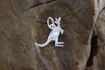 Stg Sil Kangaroo  charm