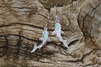 Whaleshark Earrings