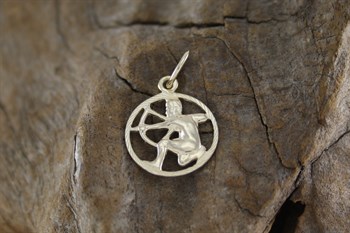 9ct yg sagittarius charm