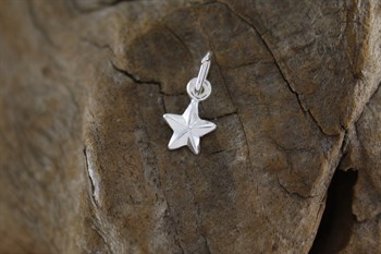 Stg Sil small star charm