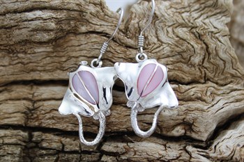 Manta ray Earrings