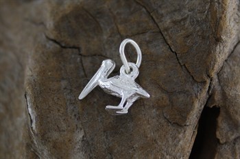 Stg Sil Pelican charm