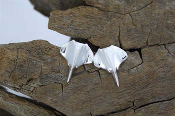 Manta ray Earrings