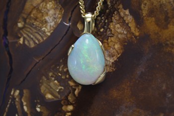 Solid Opal Pendant