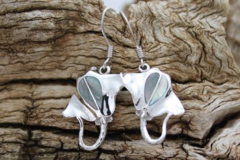 Manta ray Earrings