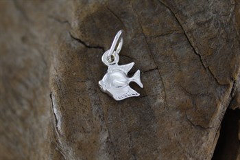 Stg Sil Tiny Fish charm