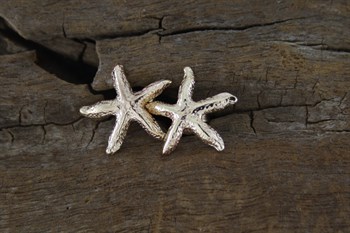 9ct YG Starfish Earrings