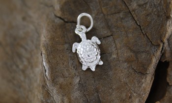 Stg Sil turtle charm