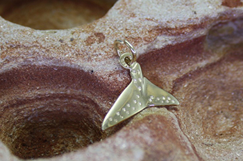 Whaleshark Tail Charm