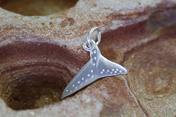 Whaleshark Tail Charm