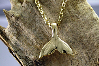 Whale Tail Pendant