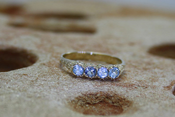 Blue Topaz Ring