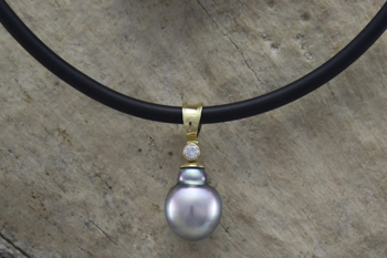 South Sea Pearl & Diamond Pendant