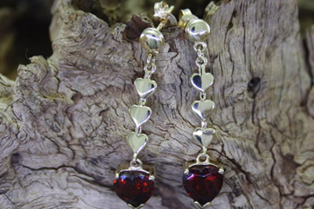 Garnet Earrings