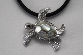 Small Turtle Pendant