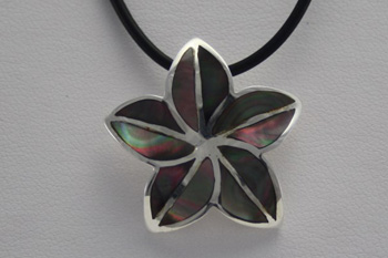 Large Frangipani Pendant