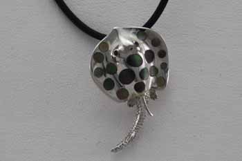 Small Spotted Ray Pendant