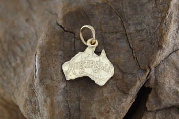 9ct yg Australia charm